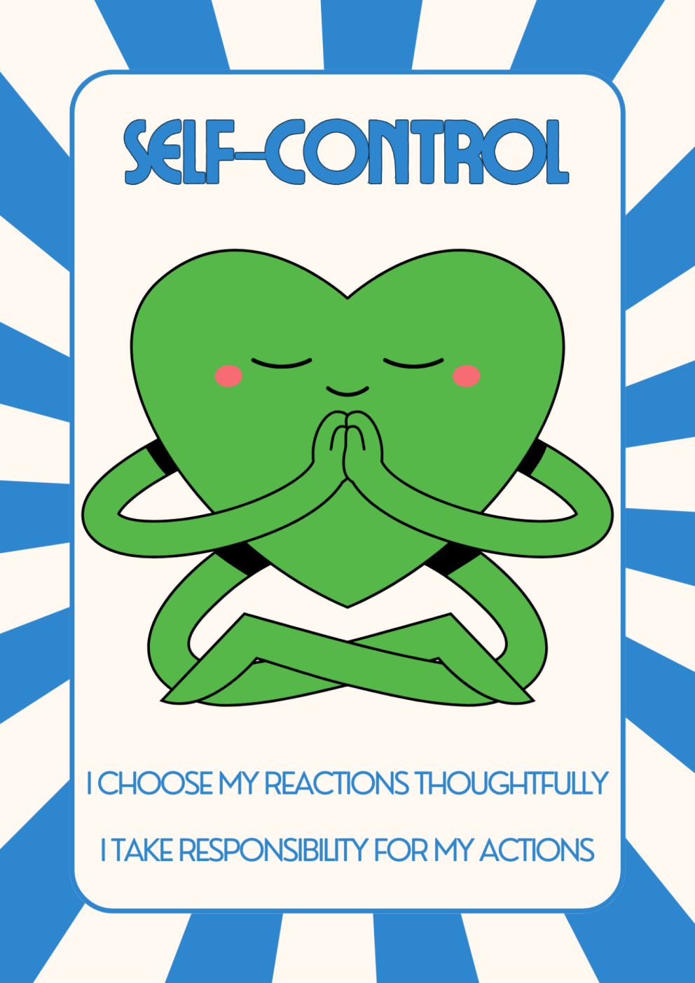 Self-Control: Today's Theme for Prevention Week