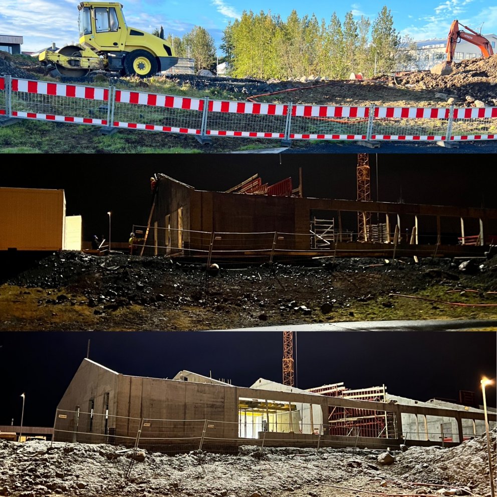 Construction is coming along nicely!