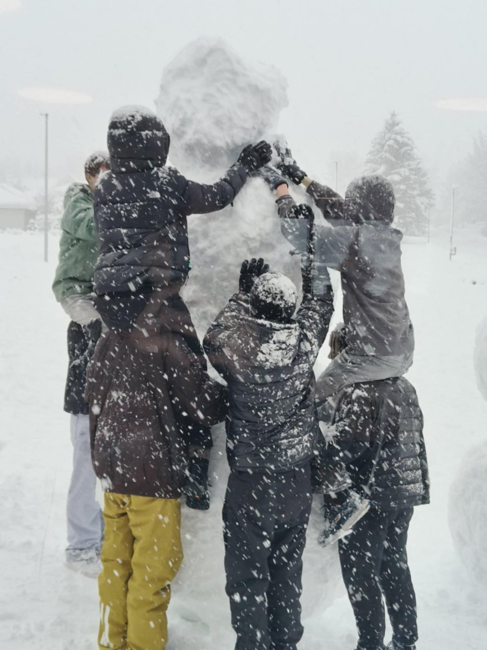 Snow storms bring the fun at ISI