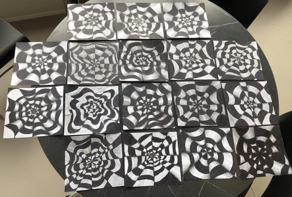 Goðafoss makes beautiful optical illusions!