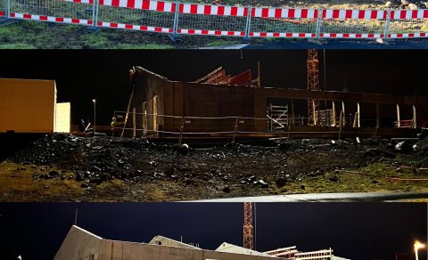 Construction is coming along nicely!