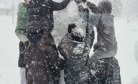 Snow storms bring the fun at ISI