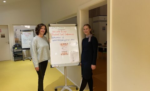 Students take center stage during Student Led Conferences